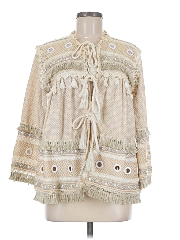 Pre-owned Dodo Bar Or Jacket In Ivory