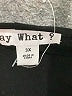 Say What? 100% Polyester Black Sleeveless Top Size 3X - photo 7