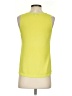 Elizabeth and James 100% Polyester Yellow Sleeveless Blouse Size XS - photo 2
