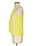 Elizabeth and James 100% Polyester Yellow Sleeveless Blouse Size XS - photo 5