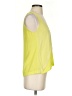 Elizabeth and James 100% Polyester Yellow Sleeveless Blouse Size XS - photo 4