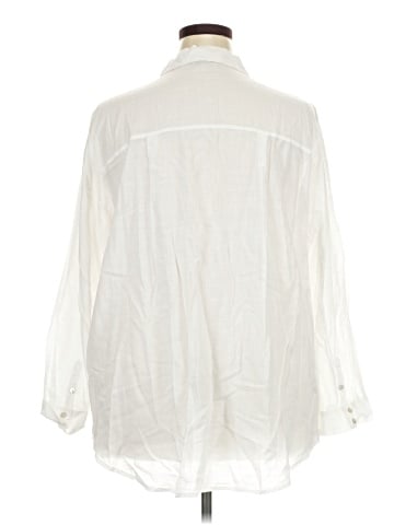 Eileen Fisher Long Sleeve Button-Down Shirt (view 2)