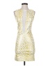 Arden B. 100% Polyester Animal Print Ivory Cocktail Dress Size S - photo 1