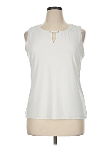 White House Black Market Sleeveless T-Shirt (view 1)