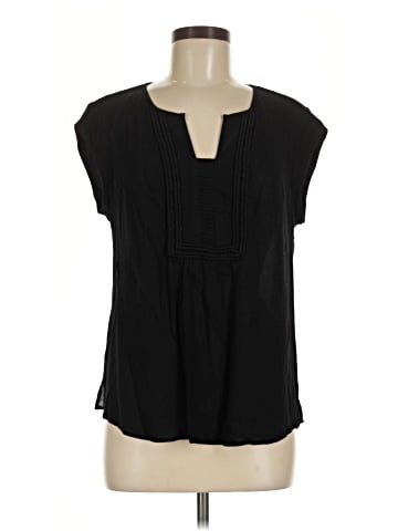 Pale Sky Short Sleeve Blouse (view 1)