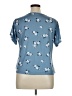 Elan Floral Blue Short Sleeve T-Shirt Size XL - photo 2