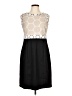 AGB Graphic Black Cocktail Dress Size 12 - photo 1