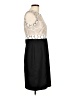 AGB Graphic Black Cocktail Dress Size 12 - photo 4