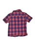 Baby Gap 100% Cotton Checkered-gingham Red Short Sleeve Button-Down Shirt Size 12-18 mo - photo 2