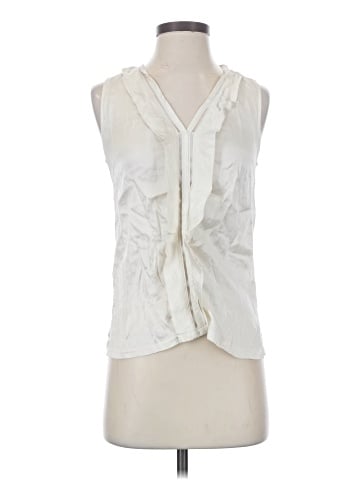 Reiss Sleeveless Silk Top (view 1)