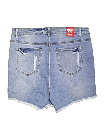 Wax Jean Denim Shorts (view 2)