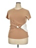 Stylewe Tan Short Sleeve Top Size XXL - photo 1