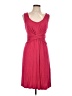 M.S.S.P. Solid Pink Cocktail Dress Size L - photo 1