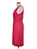 M.S.S.P. Solid Pink Cocktail Dress Size L - photo 5