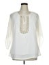 Rose + Olive Ivory 3/4 Sleeve T-Shirt Size 1X - photo 1
