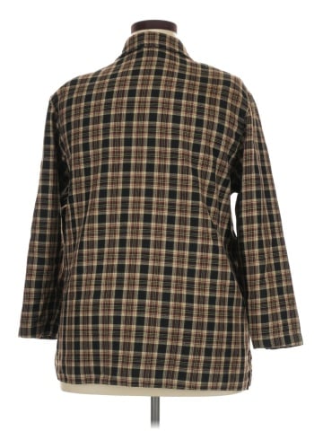 Southern Lady 3/4 Sleeve Button-Down Shirt (view 2)