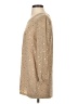 Logo Layers Stars Tan 3/4 Sleeve Top Size S - photo 5