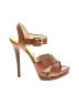 MICHAEL Michael Kors 100% Leather Brown Sandals Size 7 - photo 1