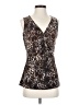 Focus Brown Sleeveless Blouse Size S (estimated) - photo 1