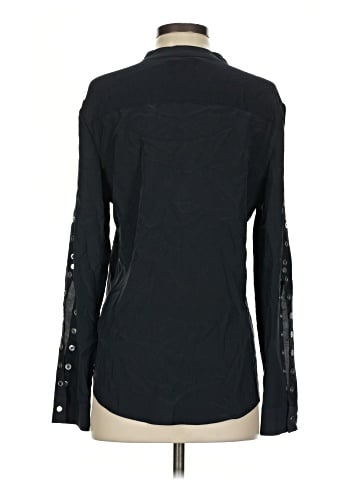 Chelsea And Walker Long Sleeve Silk Top (view 2)