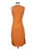 Nine West Solid Orange Casual Dress Size S - photo 2
