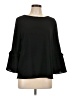 Gibson Black 3/4 Sleeve Blouse Size L - photo 1