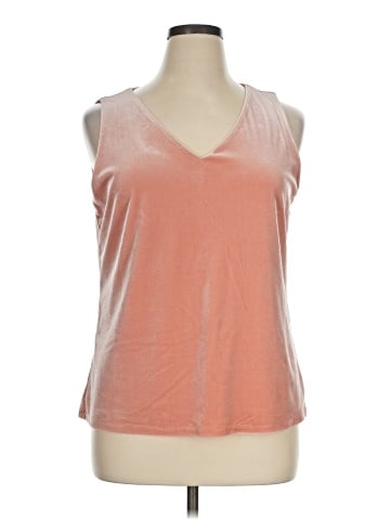 White House Black Market Sleeveless T-Shirt (view 1)