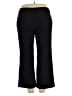 Daisy Fuentes Solid Black Dress Pants Size 18 - photo 2