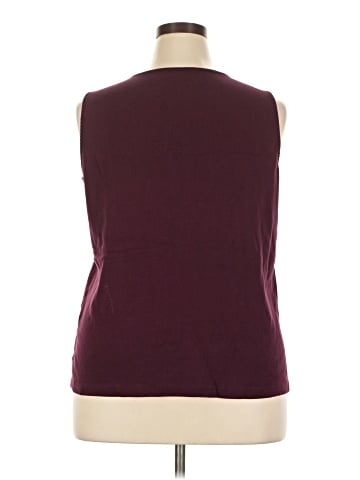 Christopher & Banks Sleeveless T-Shirt (view 2)