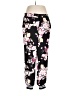 RACHEL Rachel Roy Floral Black Casual Pants Size 0X - photo 1