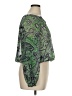 Liz Claiborne 100% Polyester Green Long Sleeve Blouse Size XL (petite) - photo 4