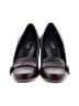 Clarks 100% Leather Burgundy Heels Size 6 1/2 - photo 2