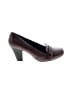 Clarks 100% Leather Burgundy Heels Size 6 1/2 - photo 1