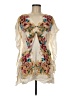 Baraschi Ivory Short Sleeve Blouse Size M - photo 1
