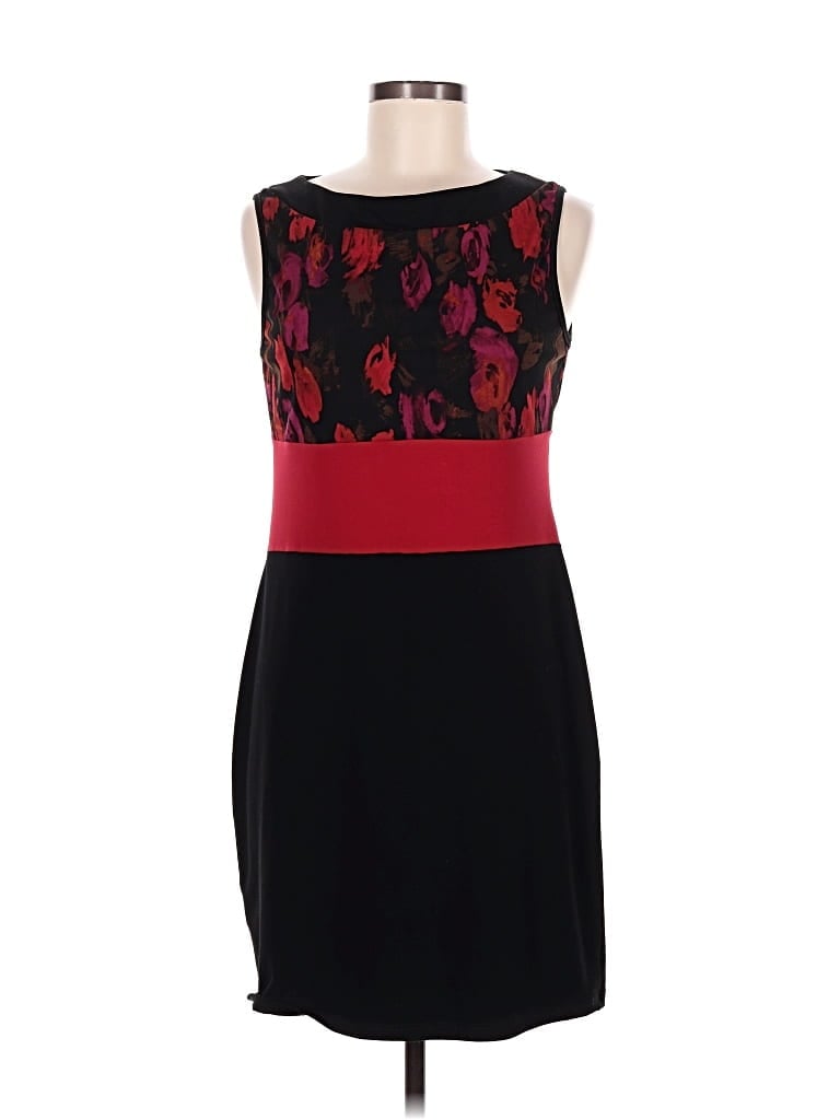 Pre-owned Papillon Cocktail Dress In Burgundy