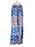 Rachel Zoe Print Blue Casual Pants Size M - photo 1