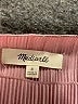 Madewell 100% Polyester Pink Texture &amp; Thread Micropleat Top Size S - photo 7
