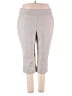 Kim Rogers Solid Gray Active Pants Size 22 - photo 1