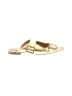 Bill Blass Gold Mule/Clog Size 7 - photo 1