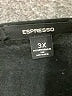 Espresso Chevron-herringbone Black 3/4 Sleeve Top Size 3X - photo 7