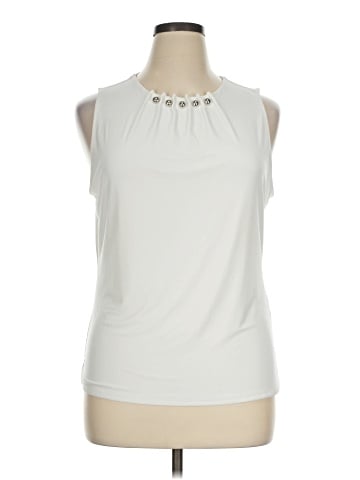 White House Black Market Sleeveless T-Shirt (view 1)