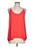 Krisa 100% Polyester Red Sleeveless Top Size L - photo 1