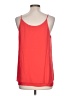 Krisa 100% Polyester Red Sleeveless Top Size L - photo 2