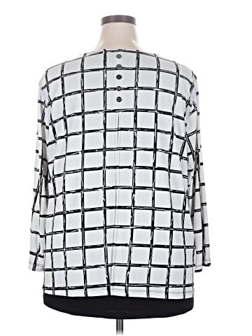 MULTIPLES 3/4 Sleeve Blouse (view 2)