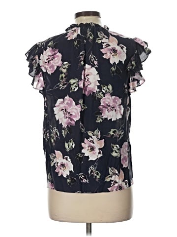 Rebecca Taylor Short Sleeve Silk Top (view 2)