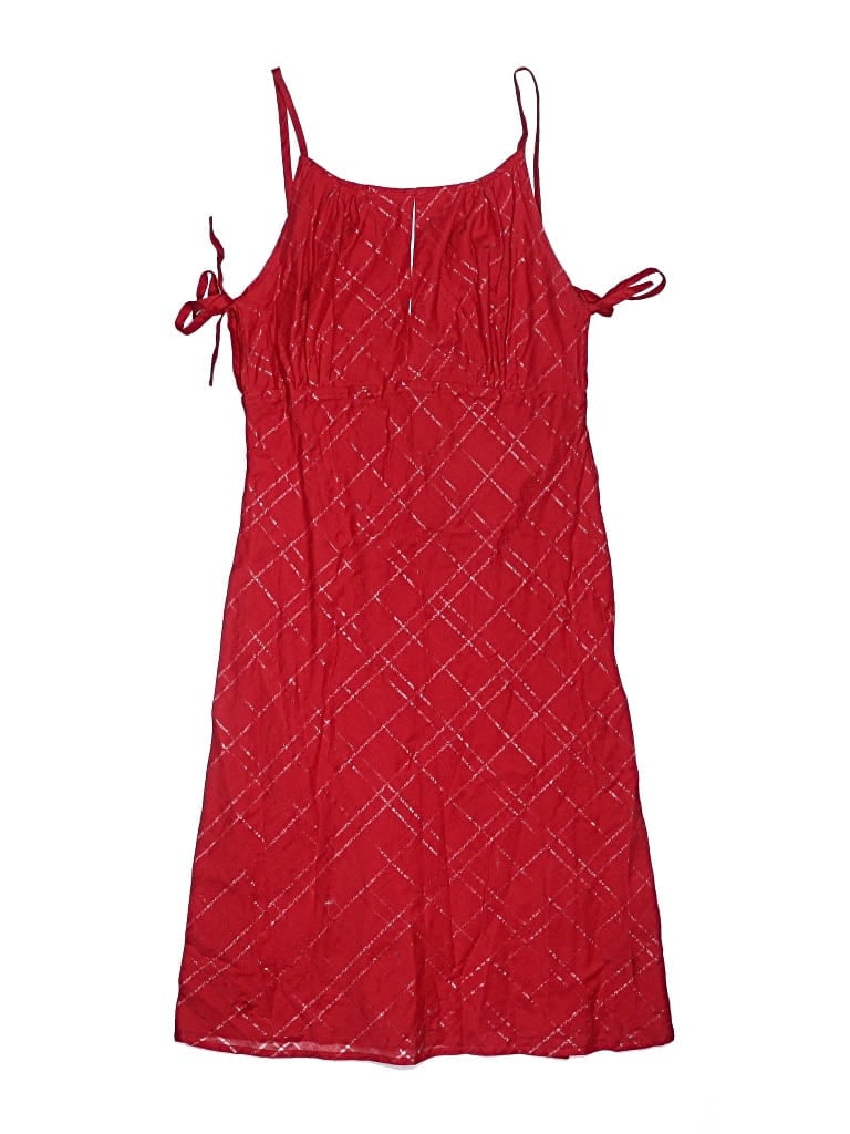 Pre-owned Tommy Jeans Kids' Dress In Red