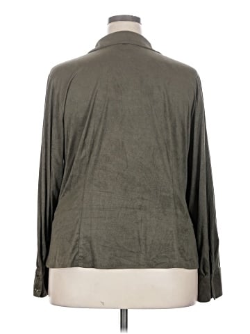 Calvin Klein Long Sleeve Blouse (view 2)