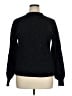 CeCe Tweed Black Turtleneck Sweater Size XL - photo 1