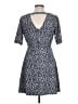 Maurices Paisley Gray Casual Dress Size L - photo 2