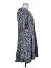 Maurices Paisley Gray Casual Dress Size L - photo 4